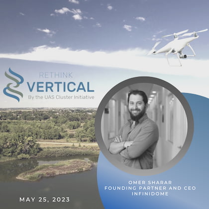 Rethink Vertical by the UAS Cluster Initiative - May 25, 2023 – Omer Sharar (infiniDome)