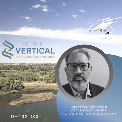 Rethink Vertical by the UAS Cluster Initiative - May 30, 2024 - Kraettli Epperson (Vigilant Aerospace Systems) Pt. 2